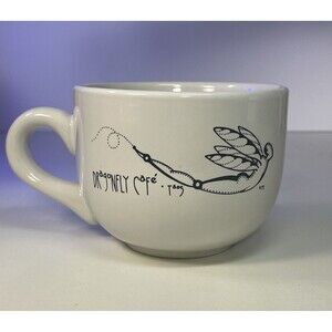 Dragonfly Cafe Taos New Mexico Coffee Latte Mug Vegan Vegetarian Restaurant Logo